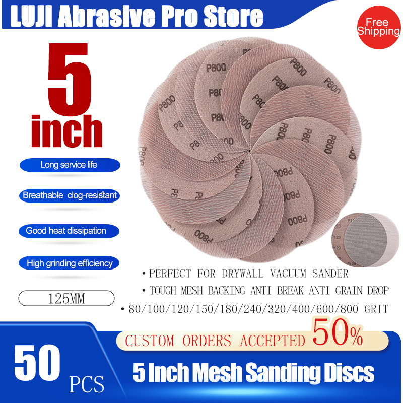 Extruder - 5 inch 125mm Mesh Sanding Disc
