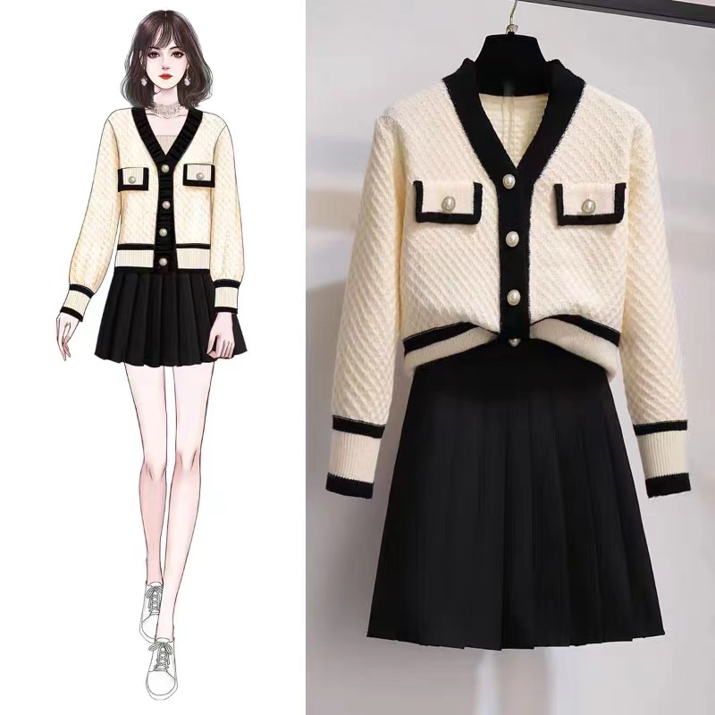 Resin Vat - Autumn High-End Knitted Women's Outerwear Design
