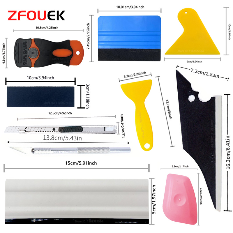 ZFOUEK 19/31Pcs Carbon Fiber C - огляд і ціна Fep Film