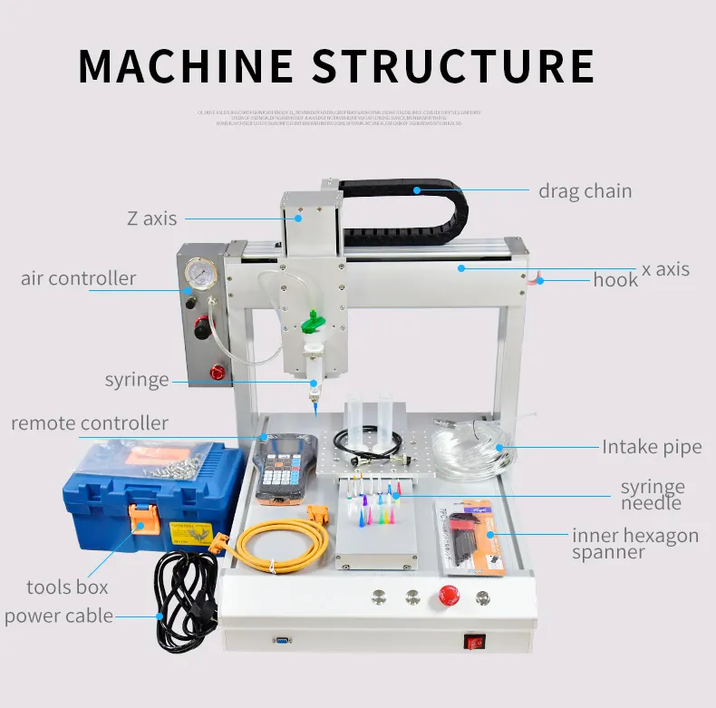 CNC Glue Dispensing Machine Ro - огляд і ціна Uv Resin