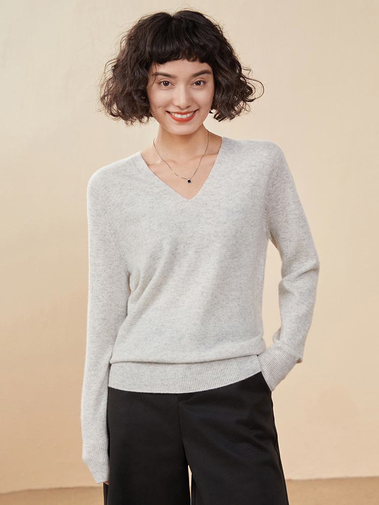 Cashmere V Neck Pullover Sweat - огляд і ціна Resin Vat