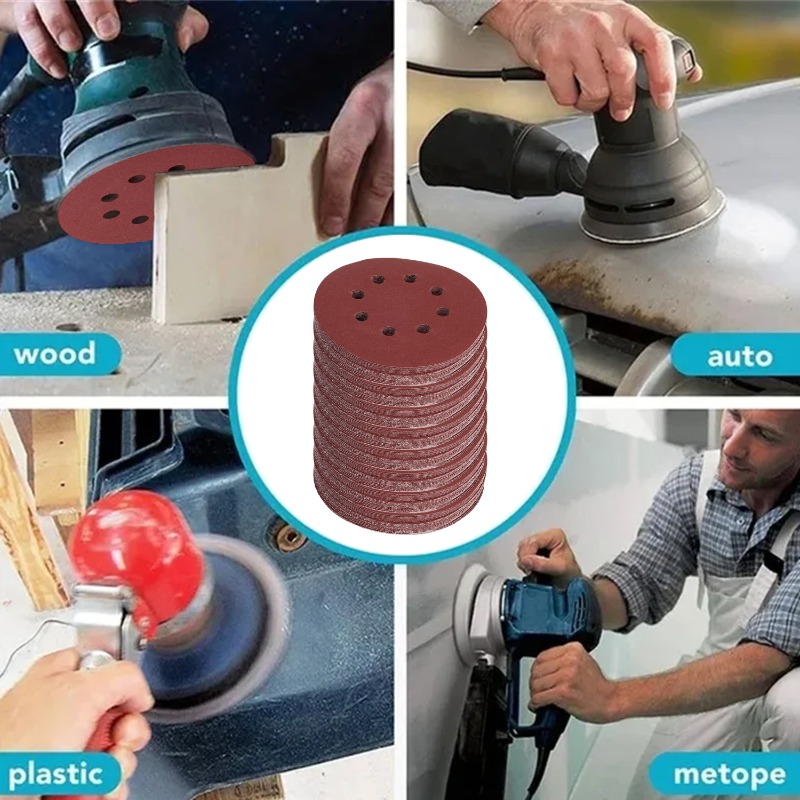 100PCS Sanding Discs 8 Hole Ho - огляд і ціна Extruder