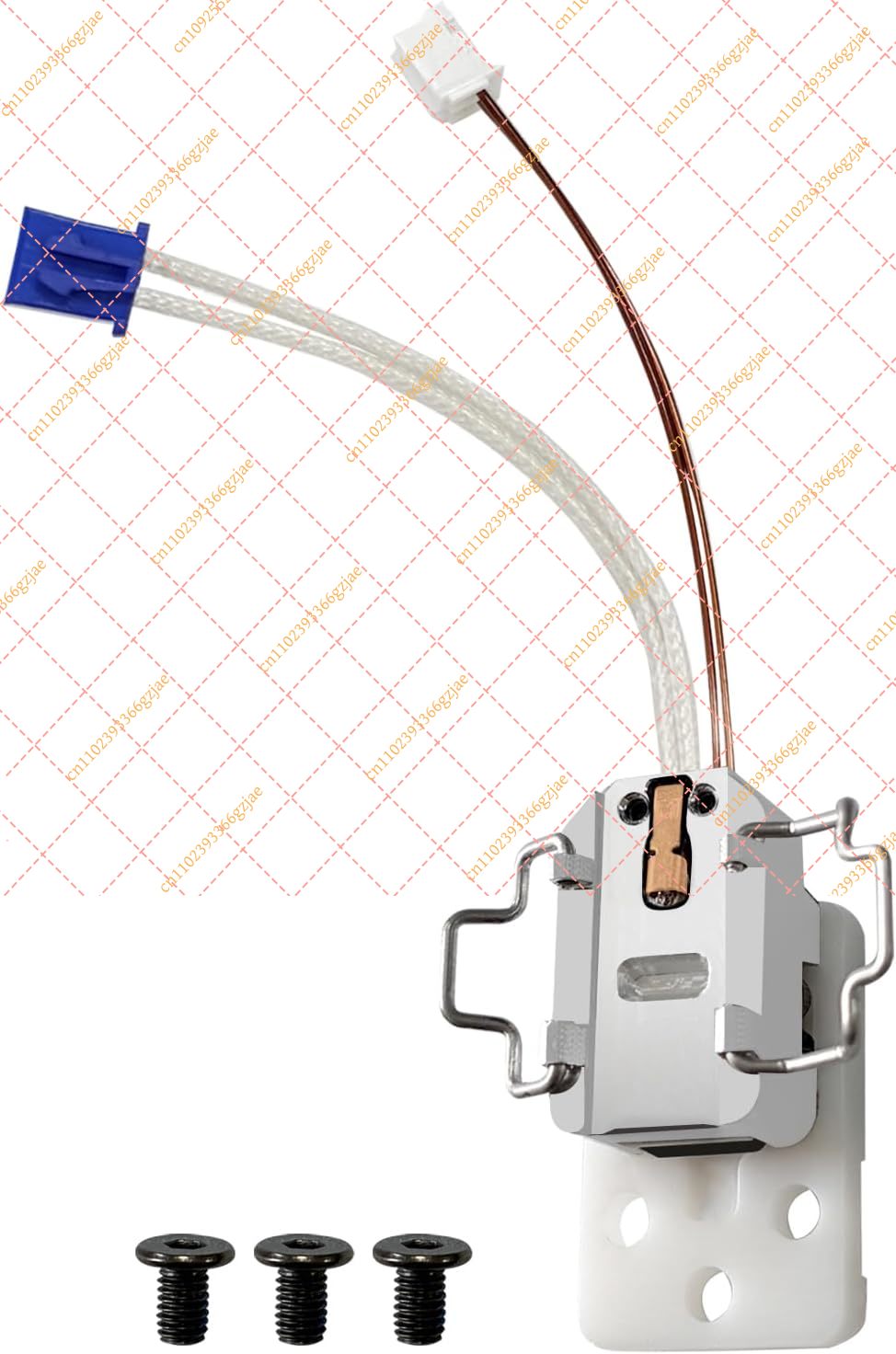 HzdaDeve 0.4 0.6 0.8MM Hotend  - огляд і ціна Hotend Assembly