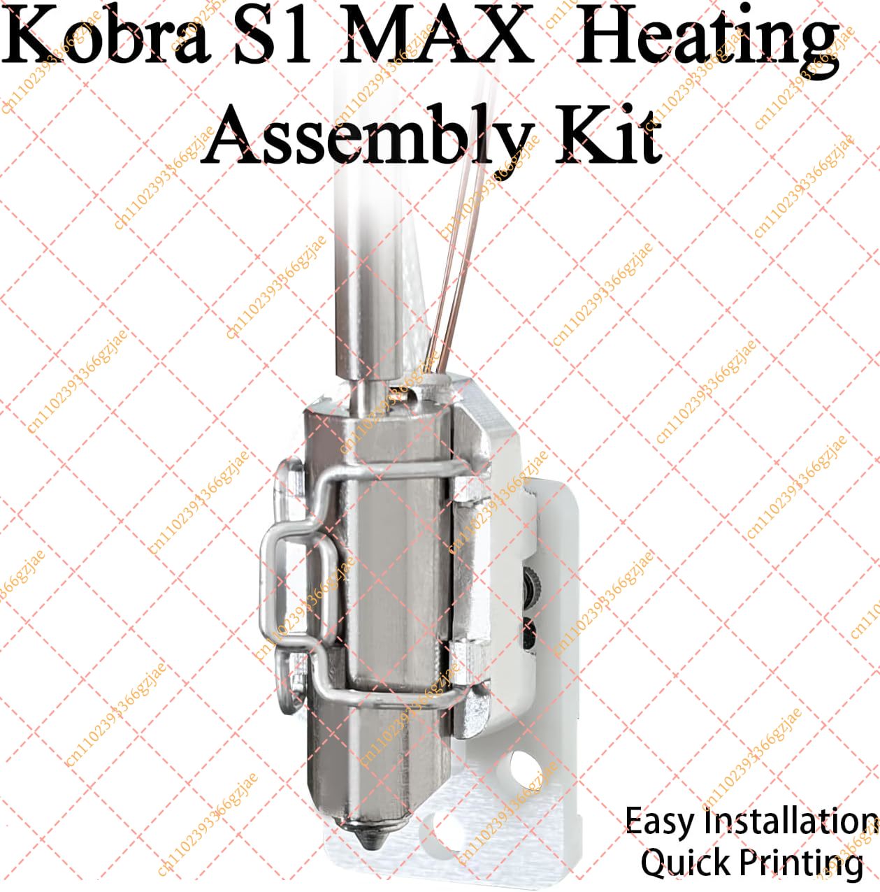 HzdaDeve 0.4 0.6 0.8MM Hotend  - огляд і ціна Hotend Assembly