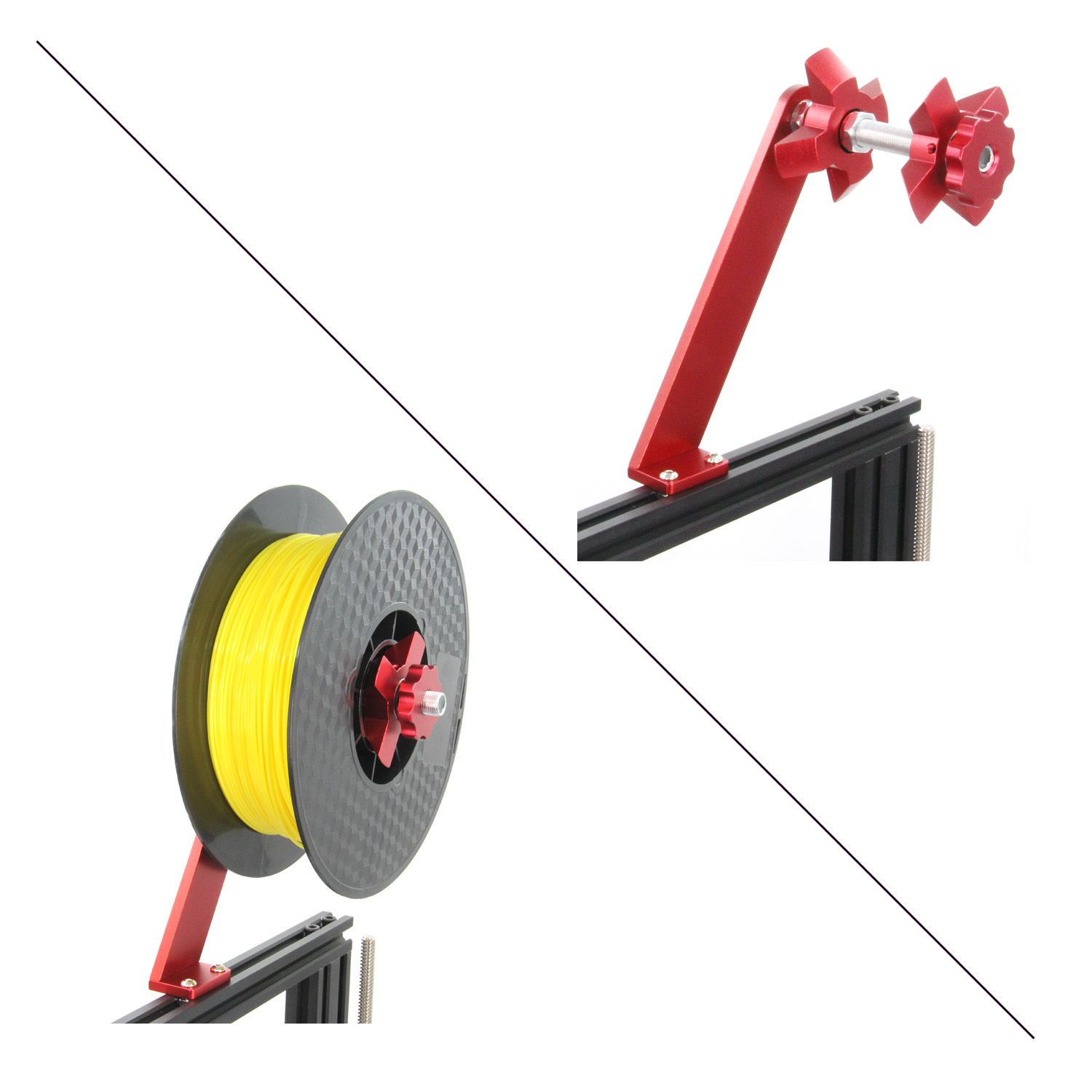 3D Printer Filament Holder Rot - огляд і ціна Tpu Filament