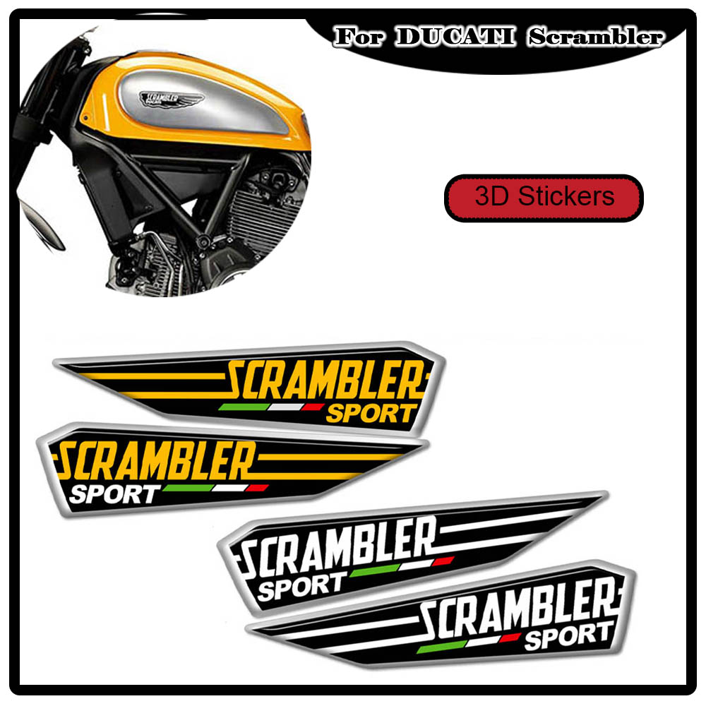 For DUCATI Scrambler Tank Pad  - огляд і ціна Resin Vat