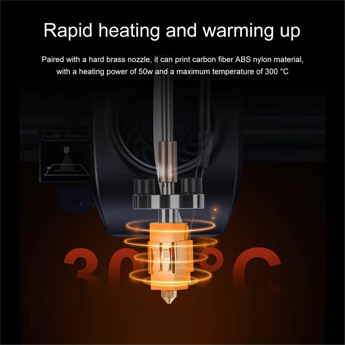Upgrade Hotend Kit for K1C Hot - огляд і ціна Hotend Assembly