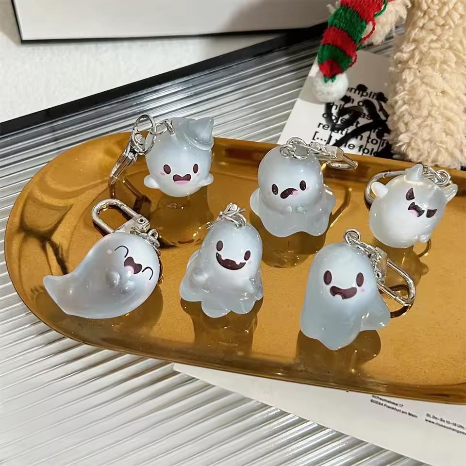Halloween Jelly Ghost Keychain - огляд і ціна Resin