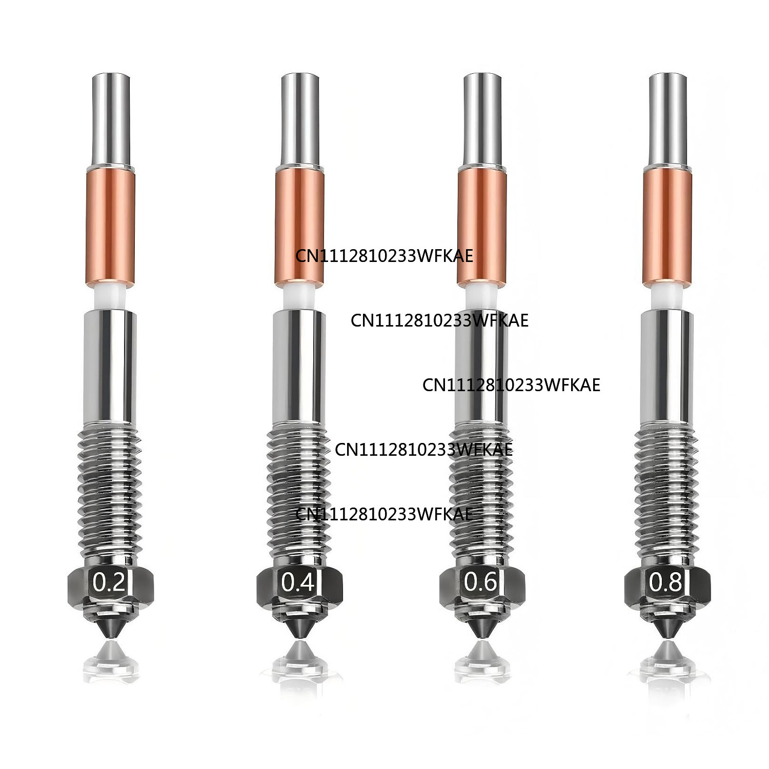 Q2 integrated nozzle all-metal - огляд і ціна Printer Nozzle